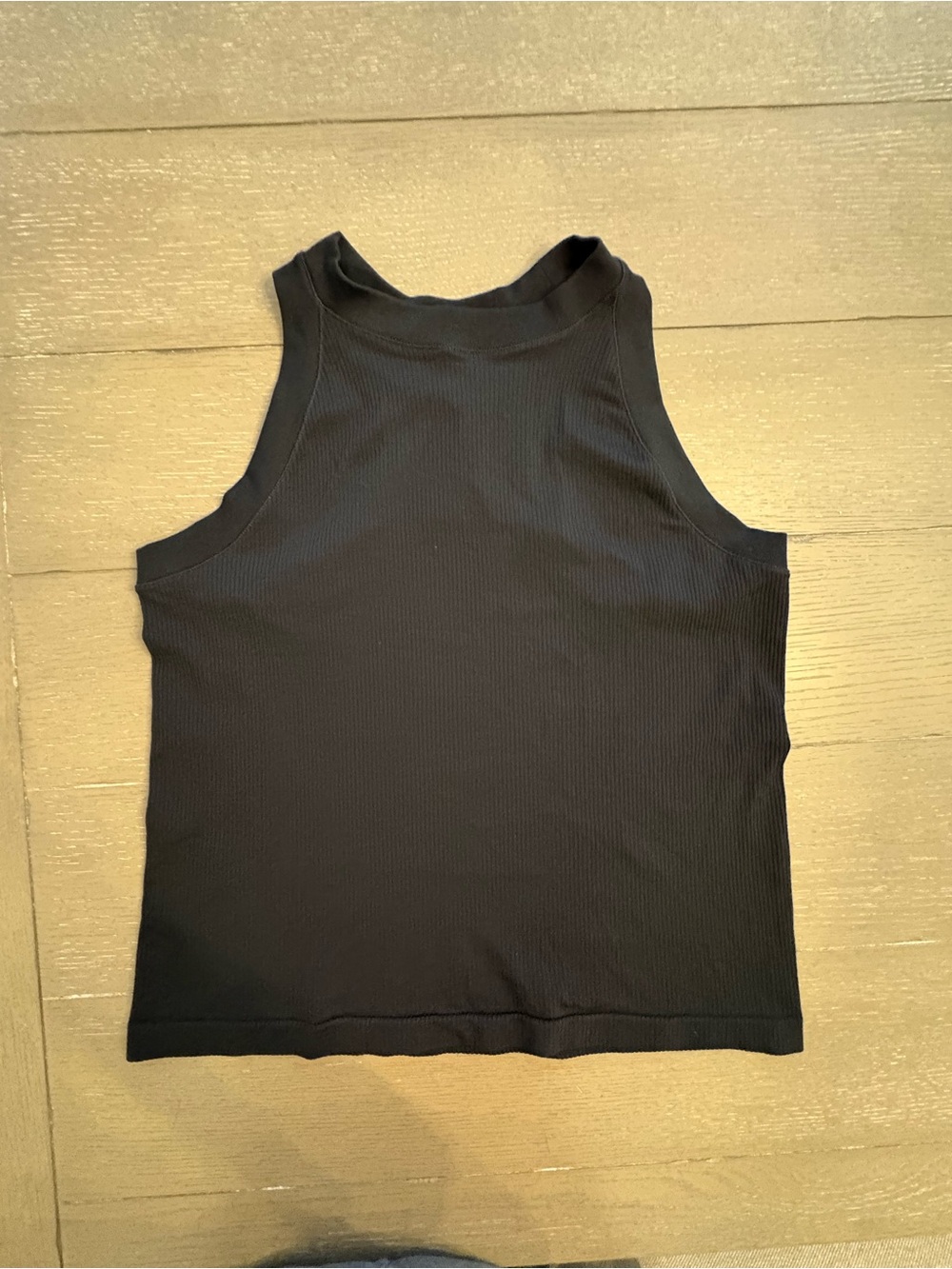 Athleta Women’s Black Ribbed Tank
